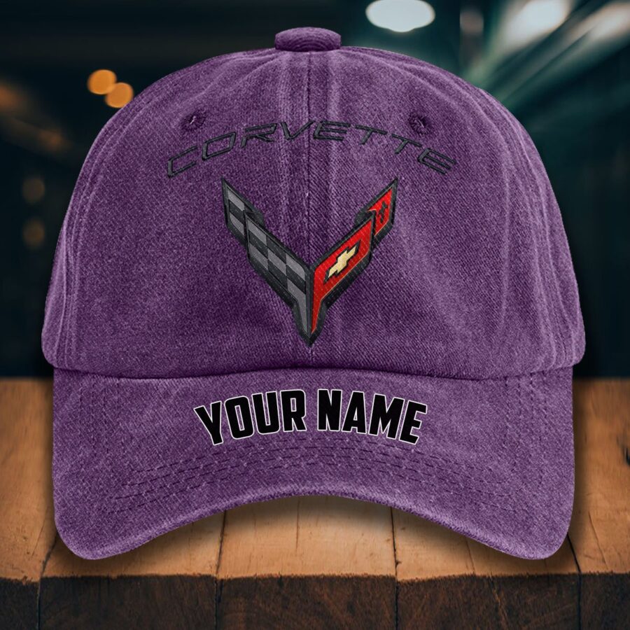 Chevrolet Corvette Gewaschene Denim-Kappe – Bild 11