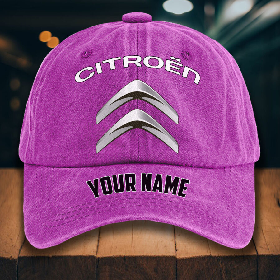 Citroen Gewaschene Denim-Kappe – Bild 6