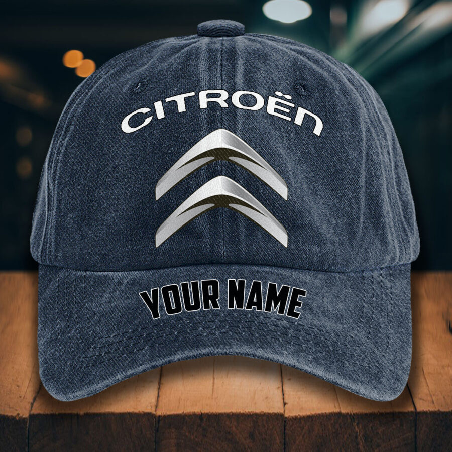 Citroen Gewaschene Denim-Kappe – Bild 7