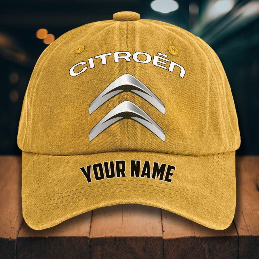 Citroen Gewaschene Denim-Kappe – Bild 15