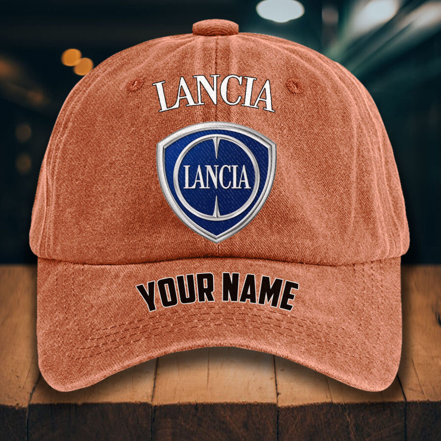 Lancia Gewaschene Denim-Kappe – Bild 8