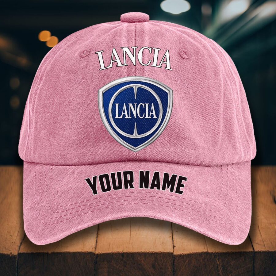 Lancia Gewaschene Denim-Kappe – Bild 9