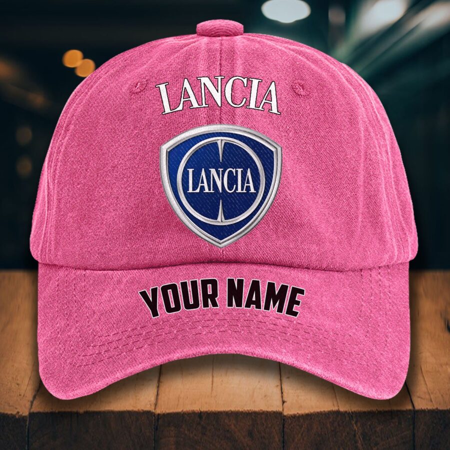 Lancia Gewaschene Denim-Kappe – Bild 10