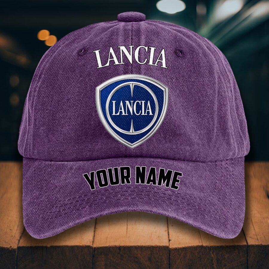 Lancia Gewaschene Denim-Kappe – Bild 11