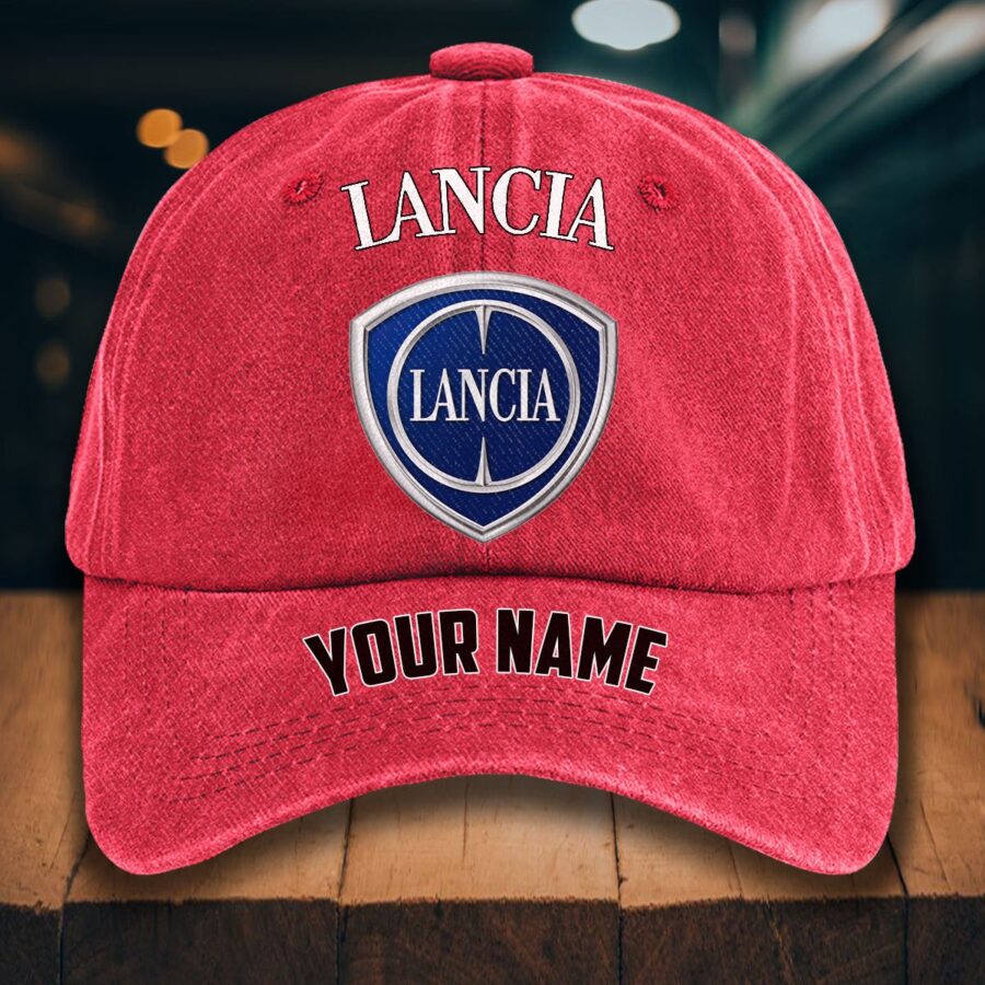 Lancia Gewaschene Denim-Kappe – Bild 12