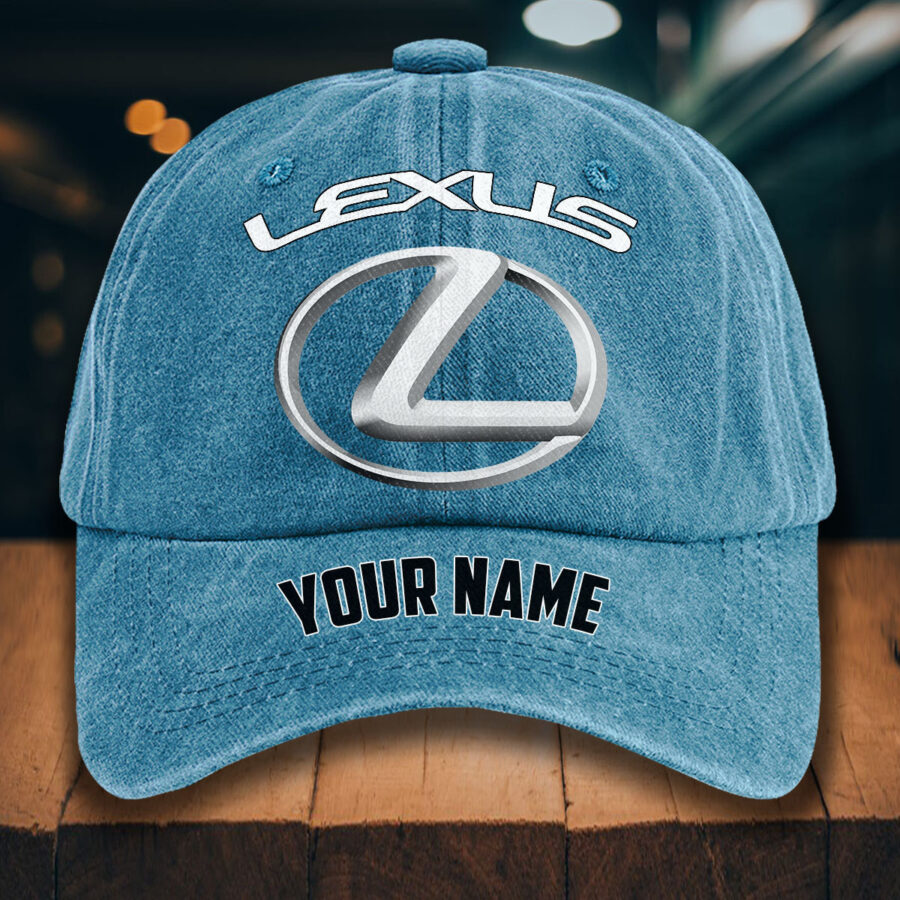 Lexus Gewaschene Denim-Kappe – Bild 2