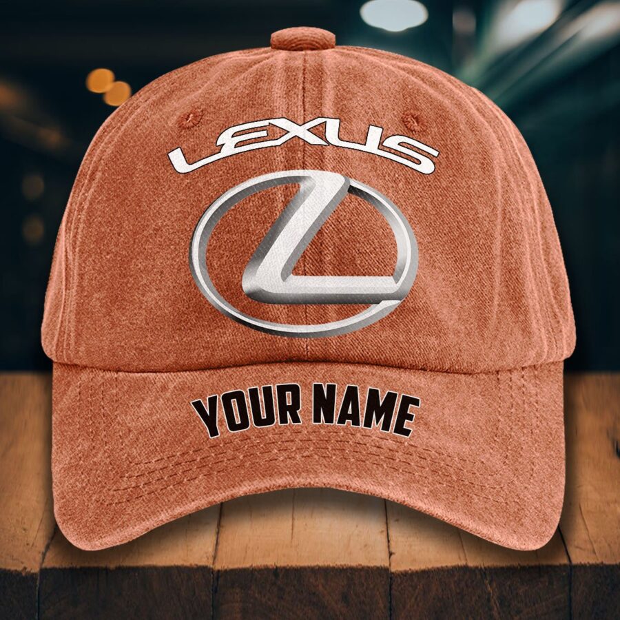 Lexus Gewaschene Denim-Kappe – Bild 8