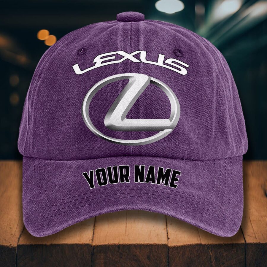 Lexus Gewaschene Denim-Kappe – Bild 11