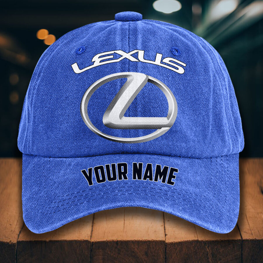 Lexus Gewaschene Denim-Kappe – Bild 13