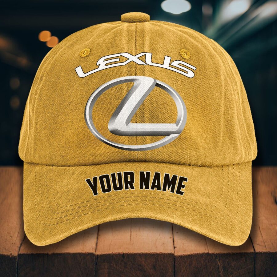 Lexus Gewaschene Denim-Kappe – Bild 15