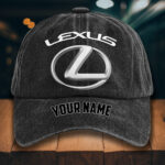 Lexus Gewaschene Denim-Kappe