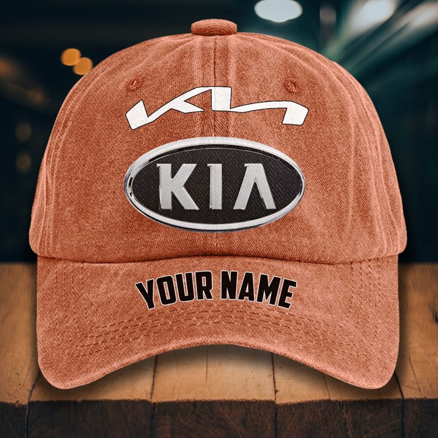 Kia Gewaschene Denim-Kappe – Bild 8