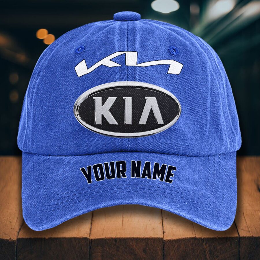 Kia Gewaschene Denim-Kappe – Bild 13