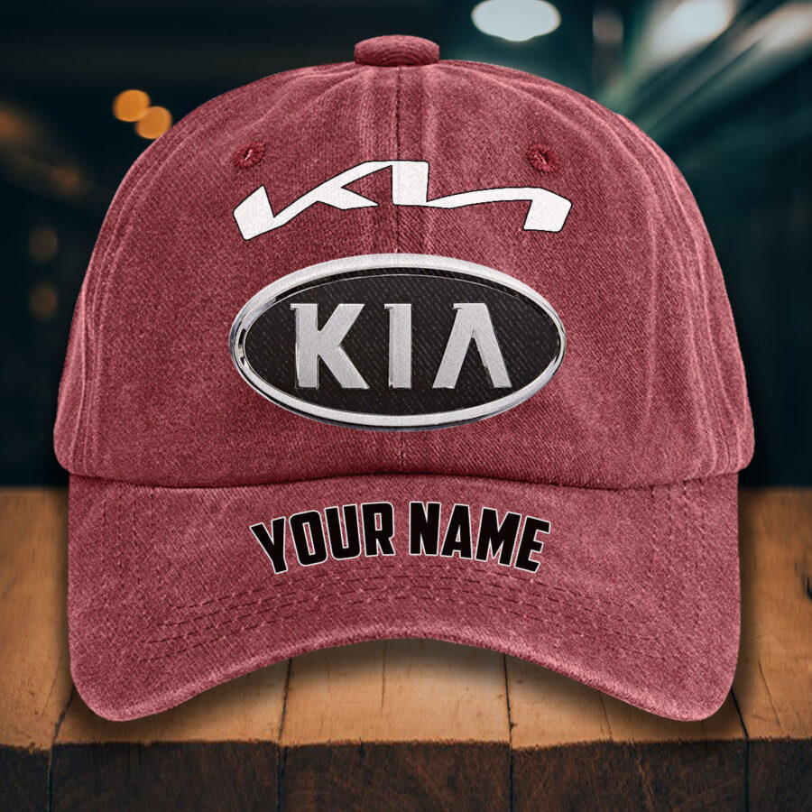 Kia Gewaschene Denim-Kappe – Bild 14