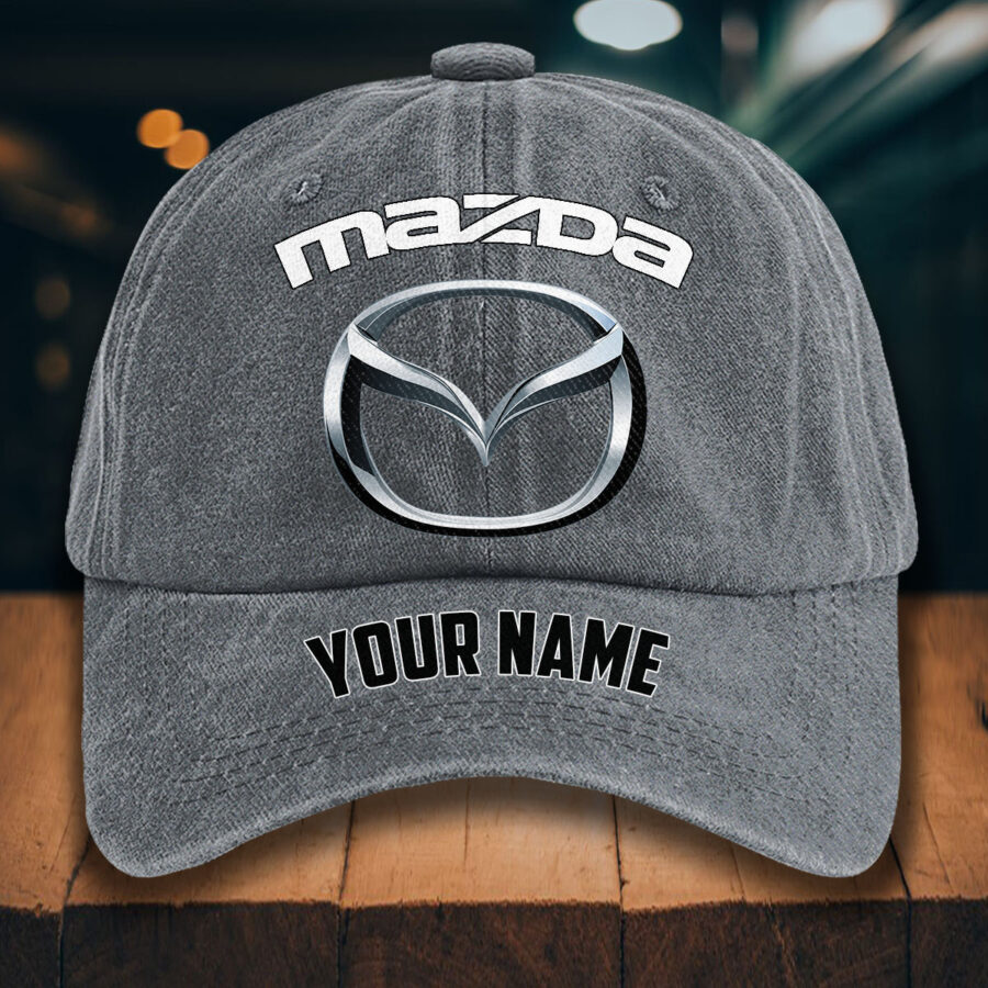 Mazda Gewaschene Denim-Kappe – Bild 4