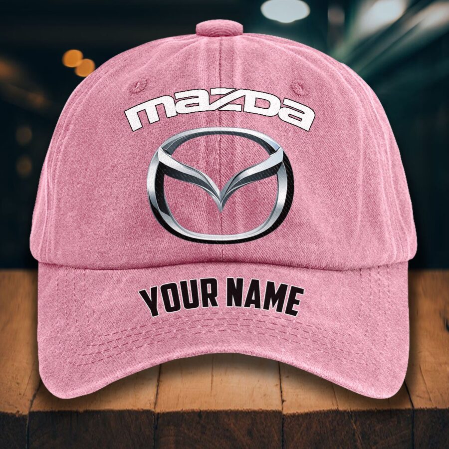 Mazda Gewaschene Denim-Kappe – Bild 9