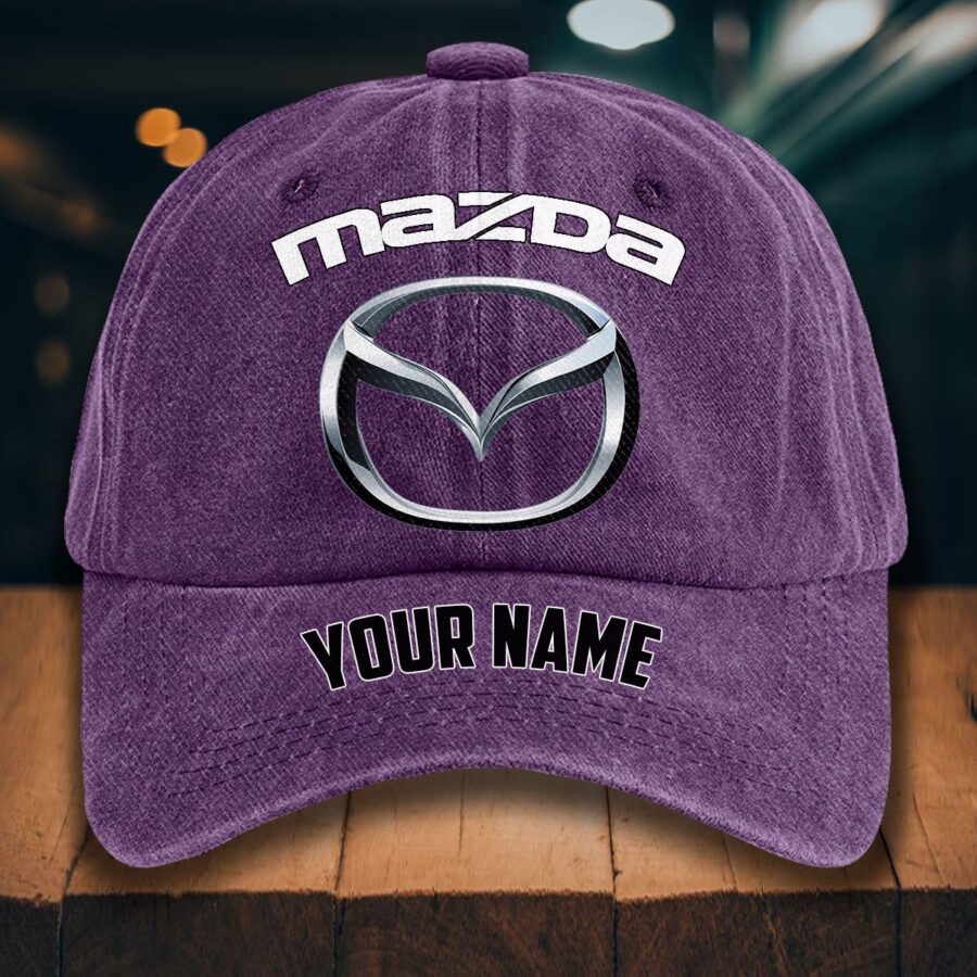Mazda Gewaschene Denim-Kappe – Bild 11