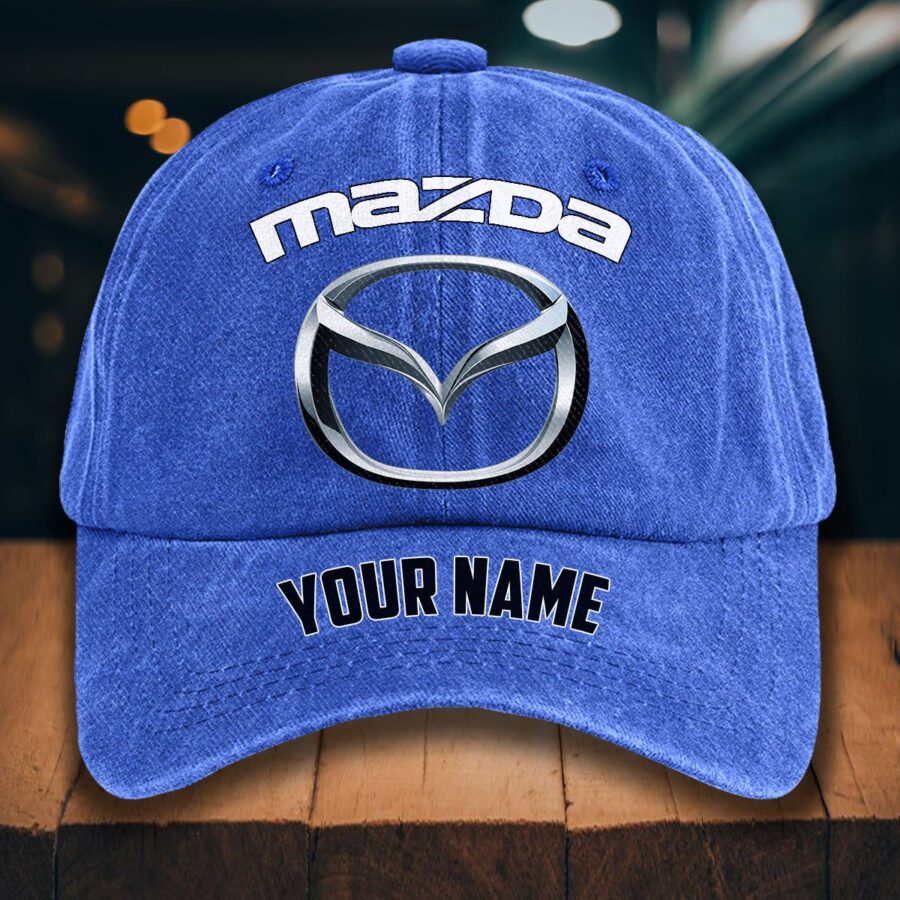 Mazda Gewaschene Denim-Kappe – Bild 13
