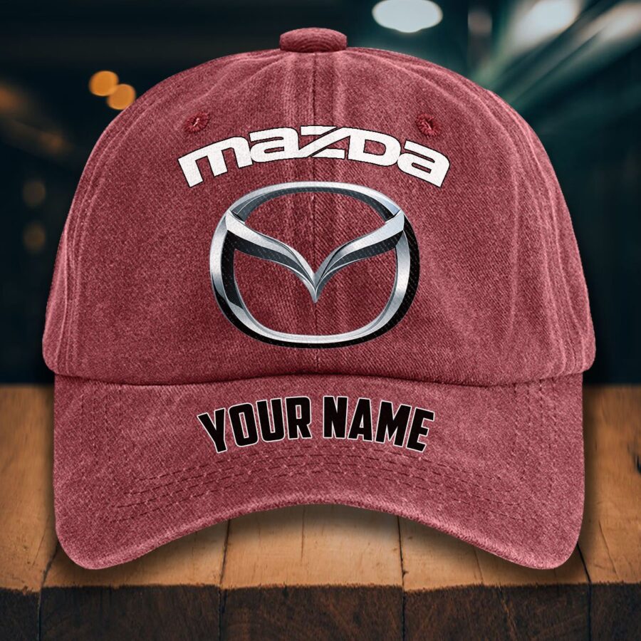 Mazda Gewaschene Denim-Kappe – Bild 14