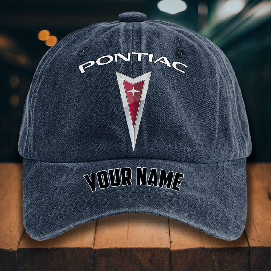 Pontiac Gewaschene Denim-Kappe – Bild 7
