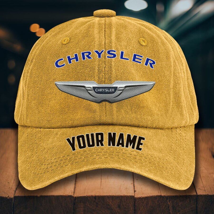 Chrysler Gewaschene Denim-Kappe – Bild 15