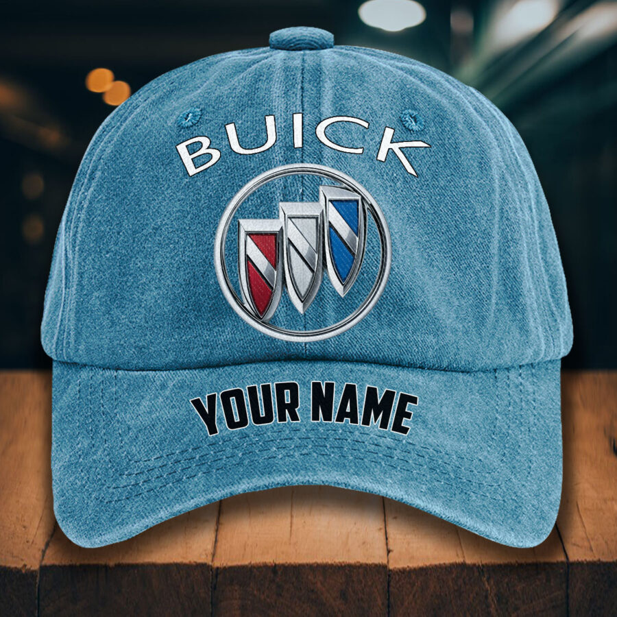 Buick Gewaschene Denim-Kappe – Bild 2