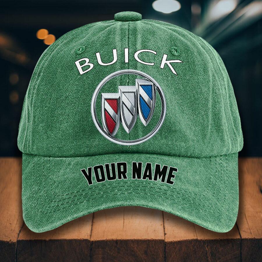 Buick Gewaschene Denim-Kappe – Bild 3