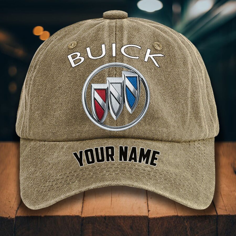 Buick Gewaschene Denim-Kappe – Bild 5