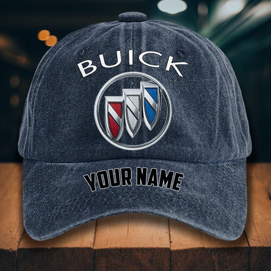 Buick Gewaschene Denim-Kappe – Bild 7