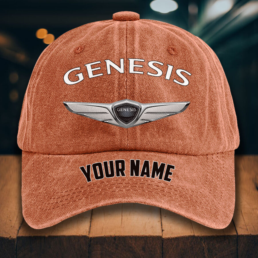 Genesis Gewaschene Denim-Kappe – Bild 8