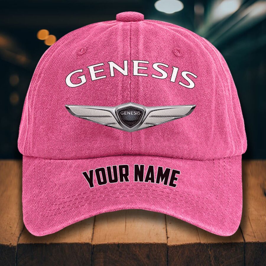 Genesis Gewaschene Denim-Kappe – Bild 10