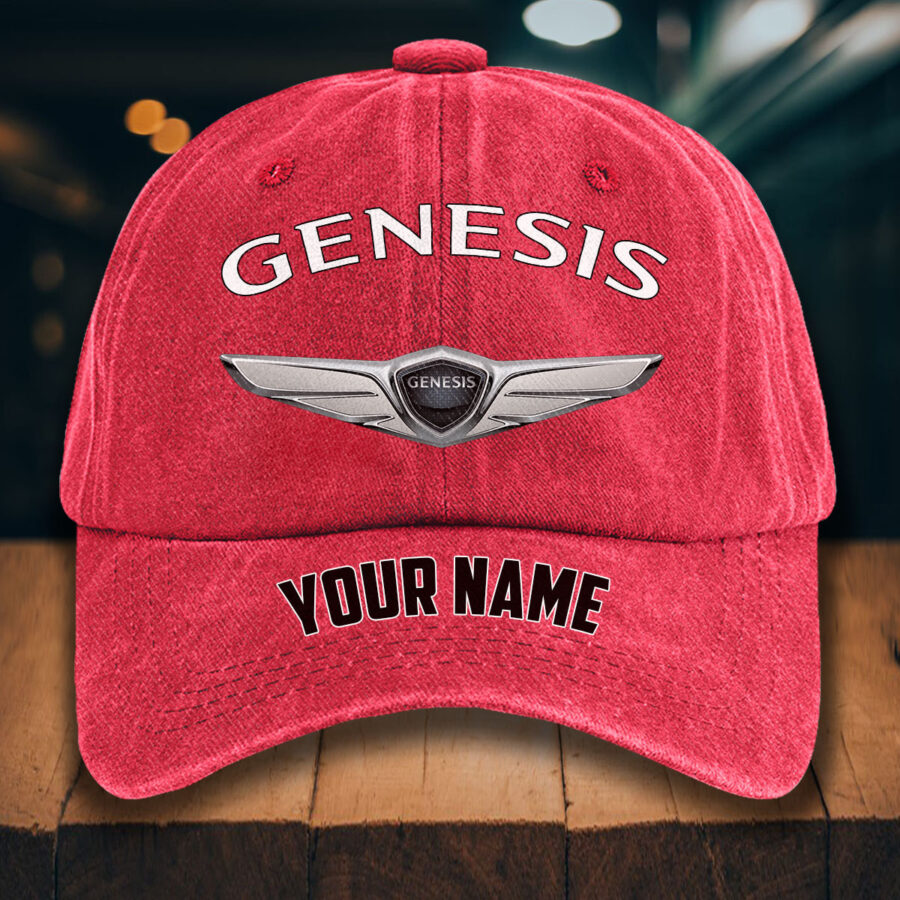 Genesis Gewaschene Denim-Kappe – Bild 12