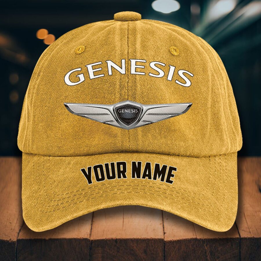 Genesis Gewaschene Denim-Kappe – Bild 15