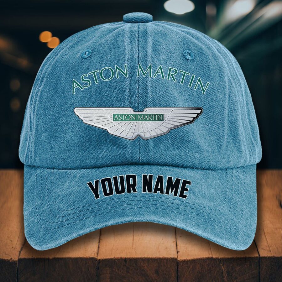 Aston Martin Gewaschene Denim-Kappe – Bild 2