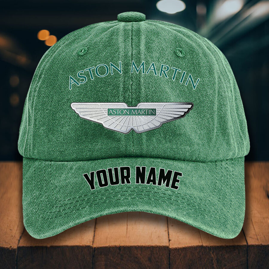 Aston Martin Gewaschene Denim-Kappe – Bild 3