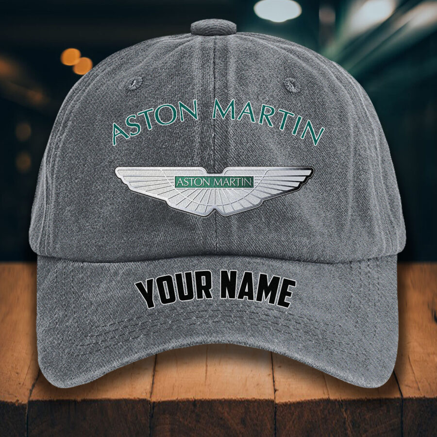 Aston Martin Gewaschene Denim-Kappe – Bild 4