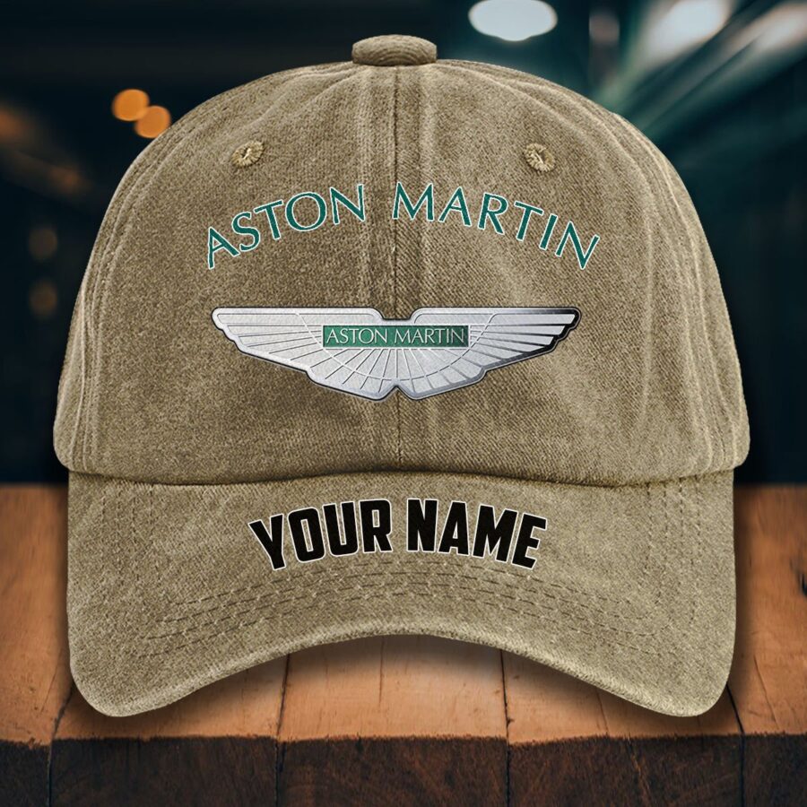 Aston Martin Gewaschene Denim-Kappe – Bild 5