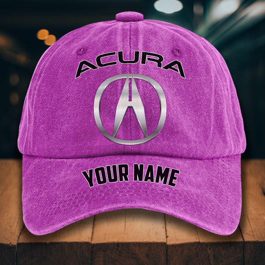 Acura Gewaschene Denim-Kappe – Bild 6