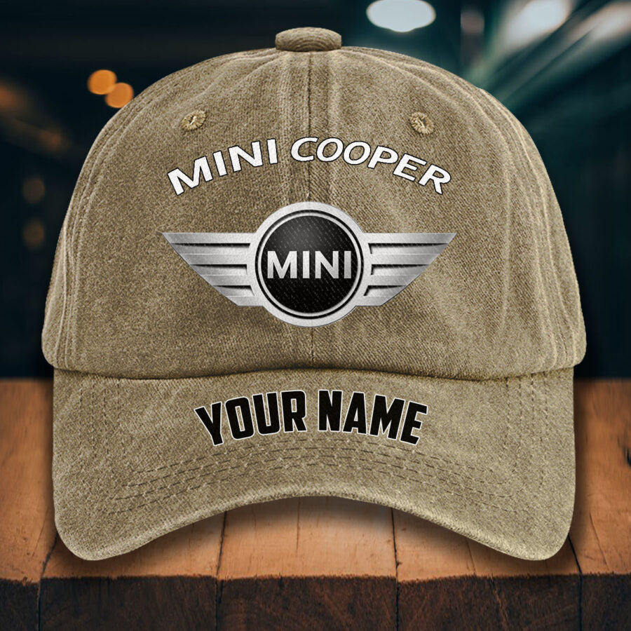 Mini Cooper Gewaschene Denim-Kappe – Bild 5
