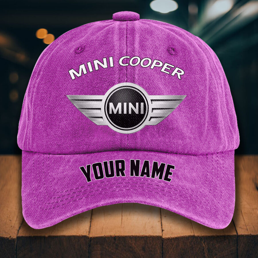 Mini Cooper Gewaschene Denim-Kappe – Bild 6