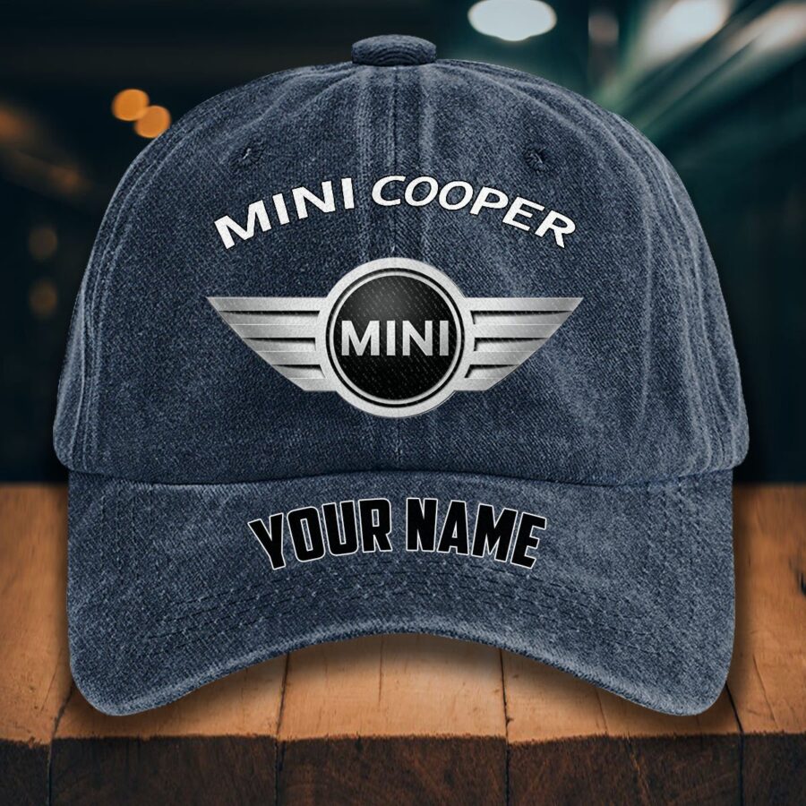 Mini Cooper Gewaschene Denim-Kappe – Bild 7