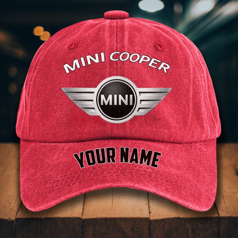 Mini Cooper Gewaschene Denim-Kappe – Bild 12