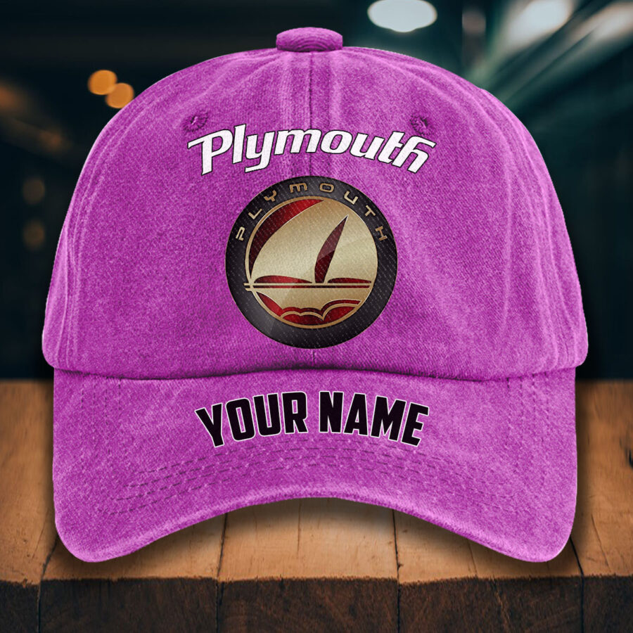 Plymouth Gewaschene Denim-Kappe – Bild 6