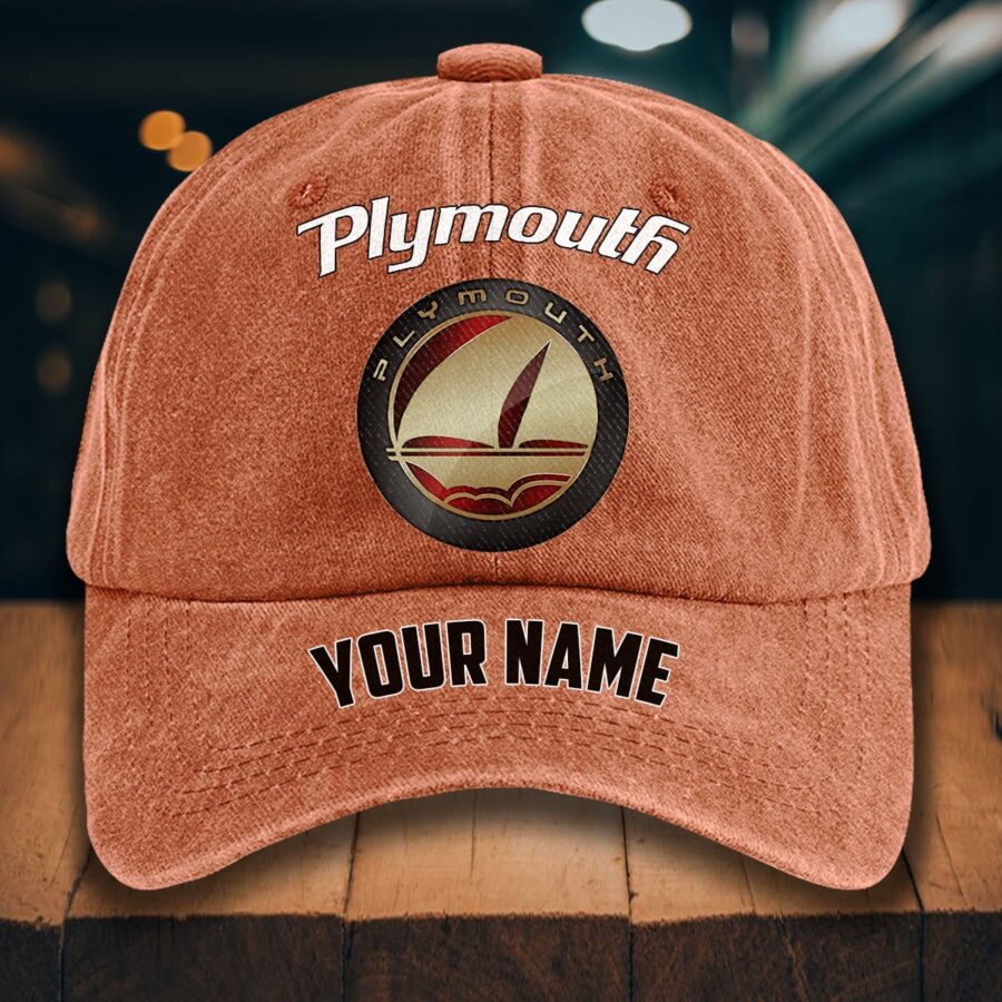 Plymouth Gewaschene Denim-Kappe – Bild 8