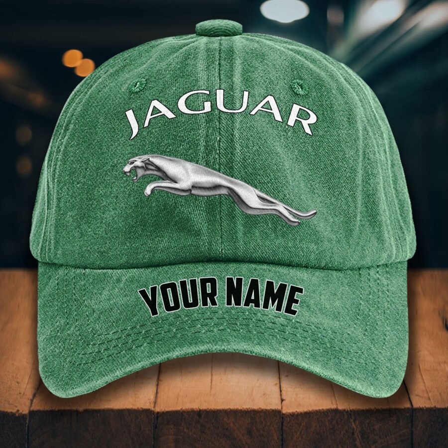 Jaguar Cars Gewaschene Denim-Kappe – Bild 3