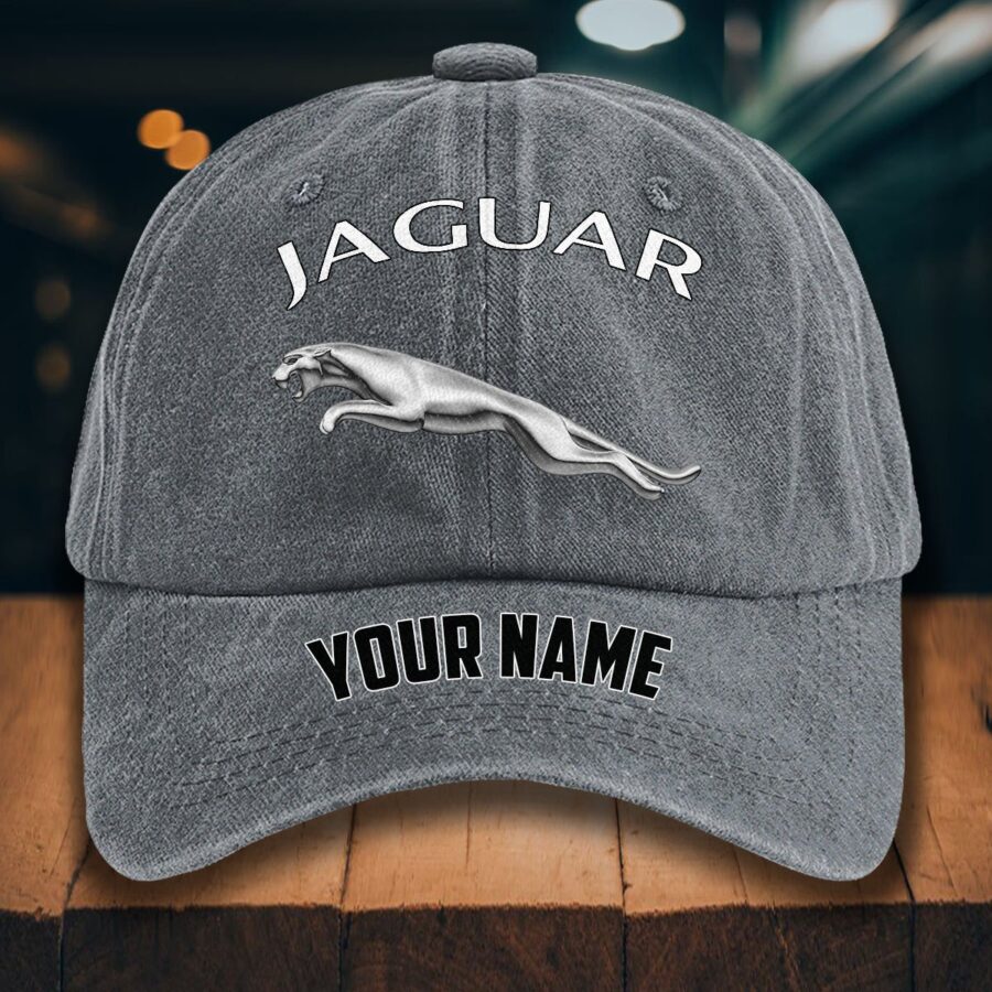 Jaguar Cars Gewaschene Denim-Kappe – Bild 4