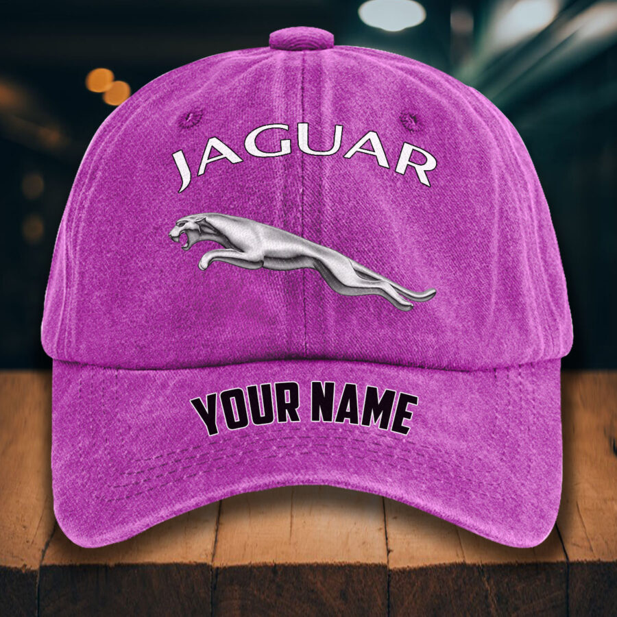 Jaguar Cars Gewaschene Denim-Kappe – Bild 6