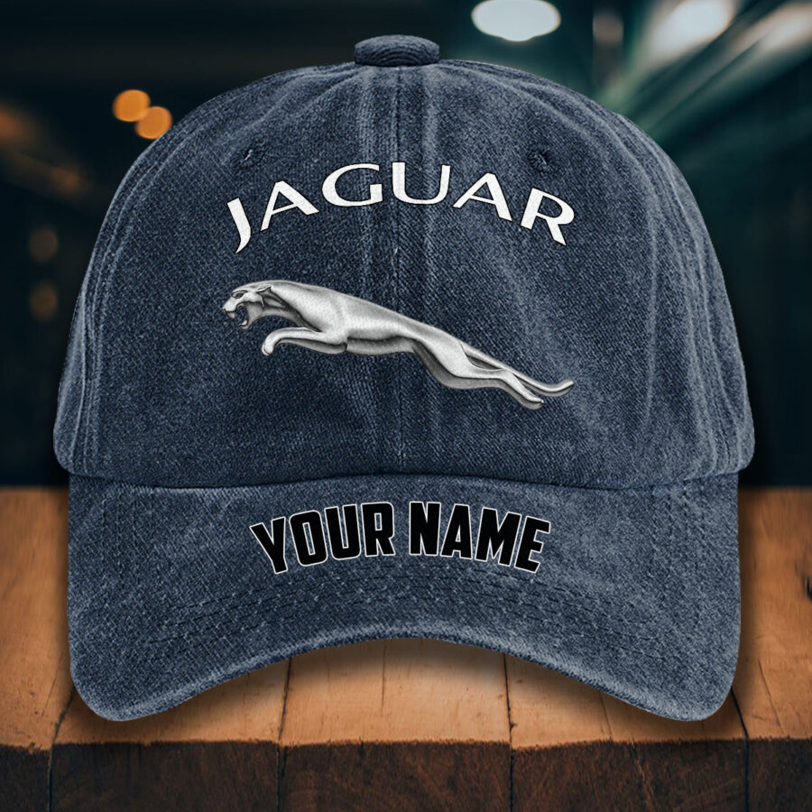 Jaguar Cars Gewaschene Denim-Kappe – Bild 7