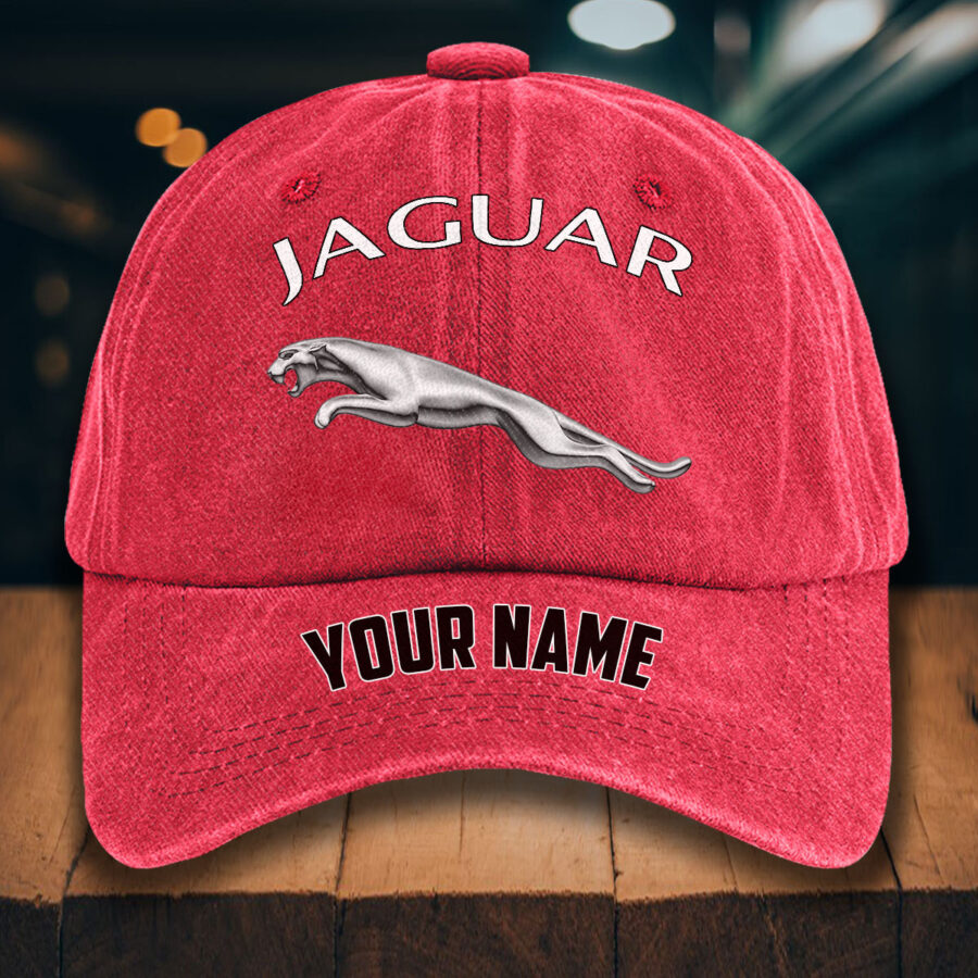 Jaguar Cars Gewaschene Denim-Kappe – Bild 12