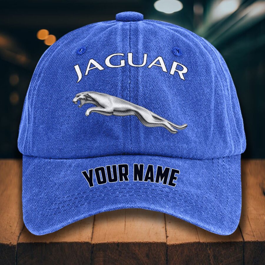 Jaguar Cars Gewaschene Denim-Kappe – Bild 13